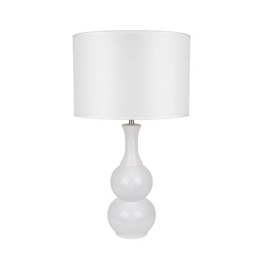 Image of pattery barn table lamp - white  available at The Epic Shop