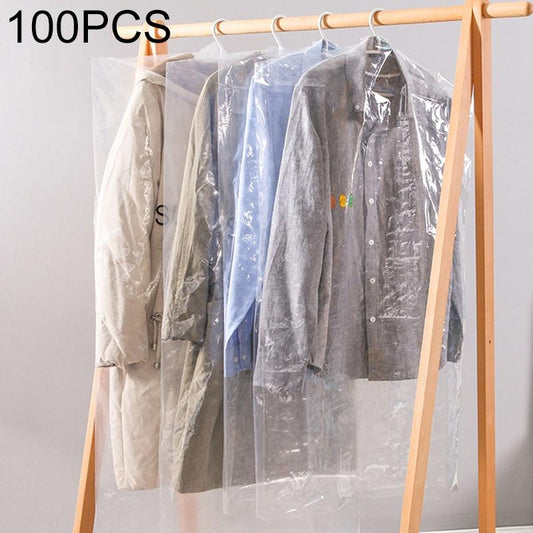 Image of 100 disposable dust bags - 60x130cm - thick pe material - transparent  available at The Epic Shop