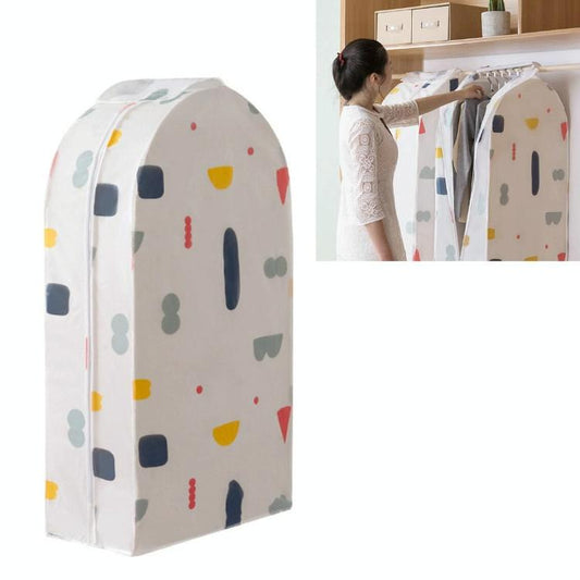 Image of large 3d hanger pocket wardrobe with dust cover - geometry  available at The Epic Shop