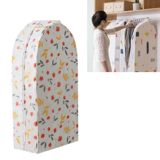 Image of small 3d hanger pocket wardrobe with dust cover - flowers  available at The Epic Shop