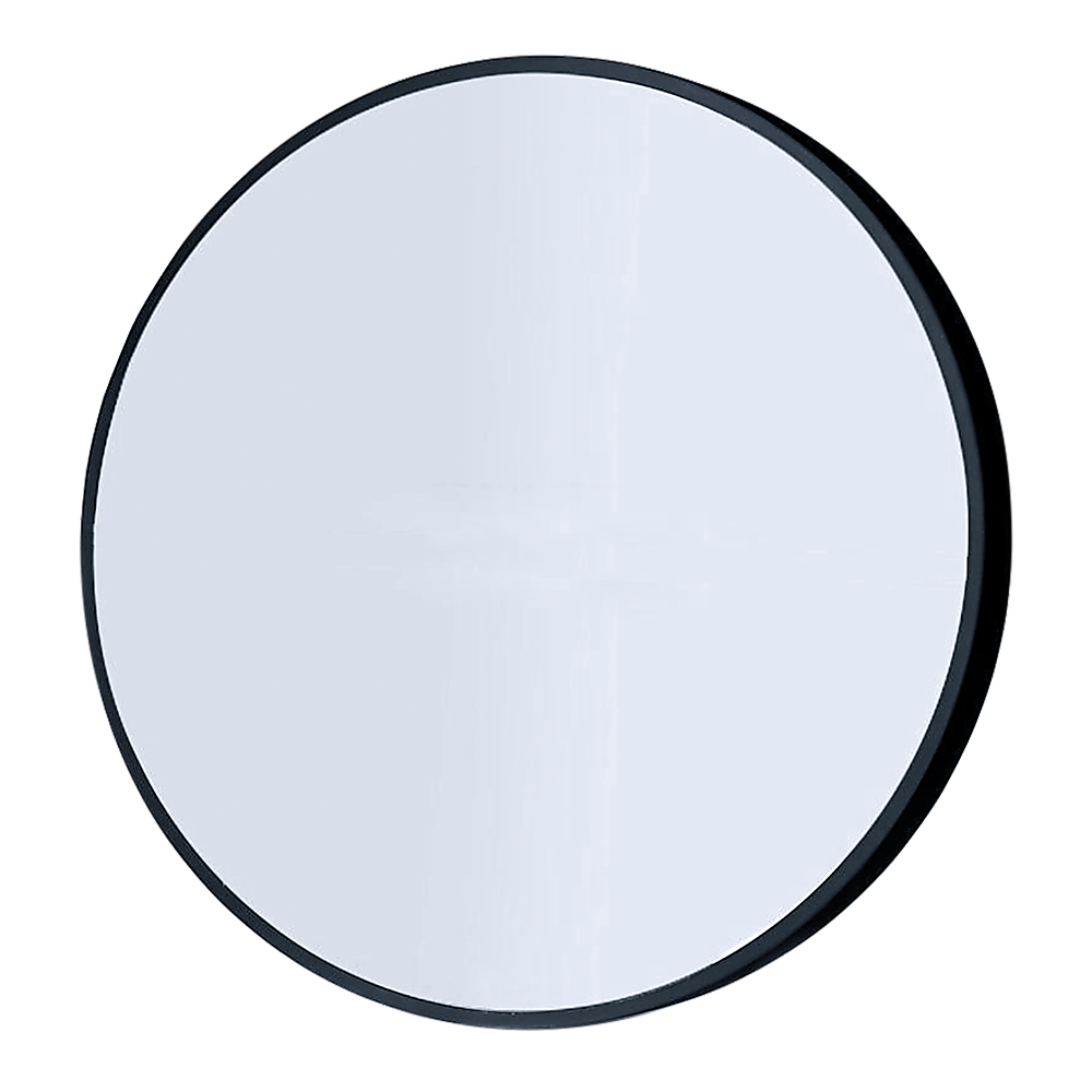 Image of 90cm round wall mirror bathroom makeup mirror by della francesca  versatile for both home and professional use