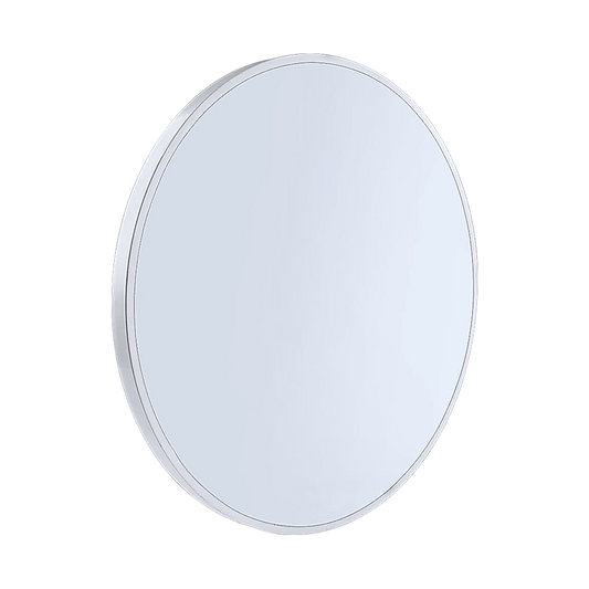 Image of 90cm round wall mirror bathroom makeup mirror by della francesca  versatile for both home and professional use