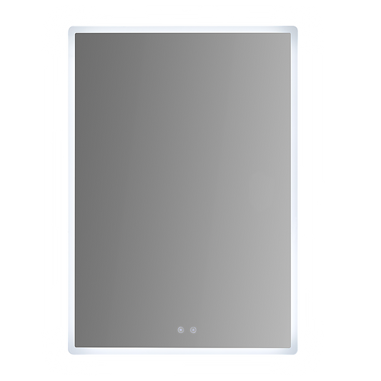 Image of smart mirror bathroom vanity led lighted wall mirror 800x600mm  ideal for luxury casual home interiors