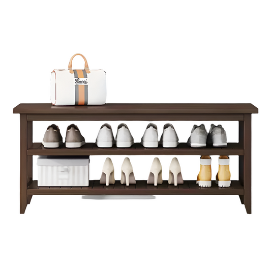 Image of nnetm 70cm shoe changing stool rack  ideal for luxury casual home interiors