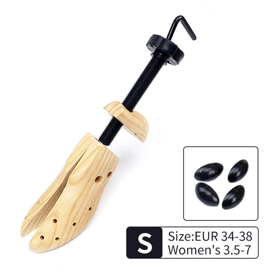 Image of 1 pcs adjustable wooden shoe stretcher for women, small size (eur 34-38)  available at The Epic Shop