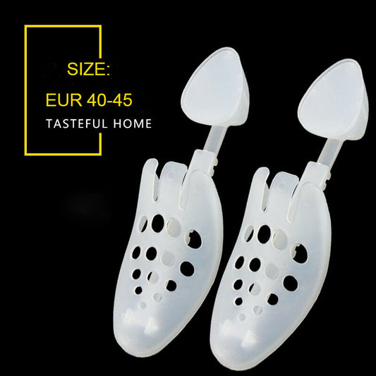 Image of adjustable transparent shoe tree stretcher, size eur 40-45 (one pair)  available at The Epic Shop