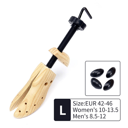 Image of 1 pcs adjustable wooden shoe stretcher for men & women, large size (eur 42-46)  available at The Epic Shop