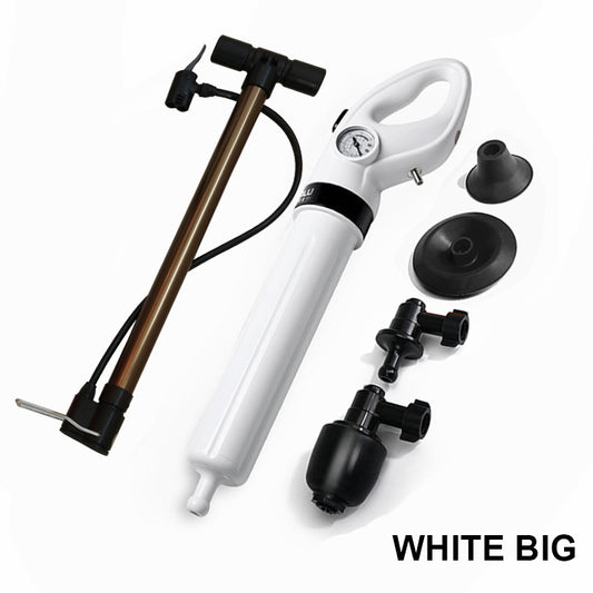 Image of powerful air drain blaster plunger for toilet, sink, and floor drains  available at The Epic Shop