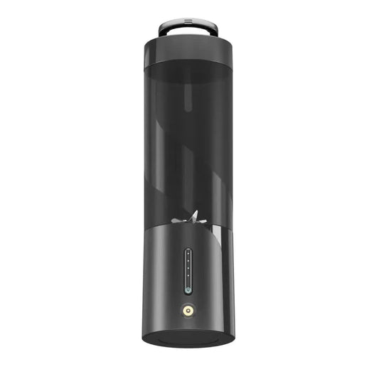 Image of black portable juicer - magnetic charging fresh juice blender, multifunctional ice crushing fruit mixer  versatile for both home and professional use