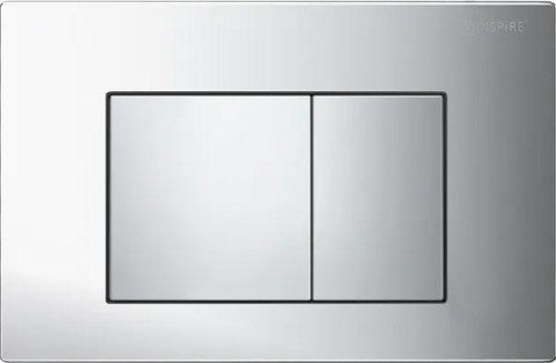 Image of r&t standard cisterns push plates - square chrome  available at The Epic Shop