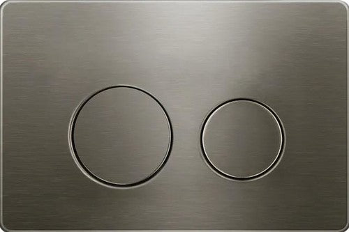Image of r&t standard cisterns push plates - gun metal  available at The Epic Shop
