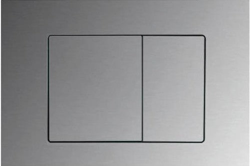 Image of r&t standard cisterns push plates - square brushed nickel  available at The Epic Shop